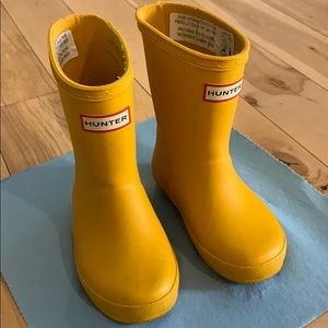Toddler Classic Yellow Hunter Boots
